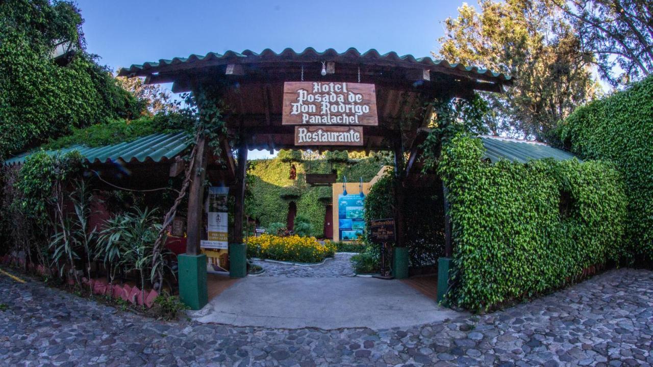 Hotel Posada De Don Rodrigo Panajachel Exterior foto